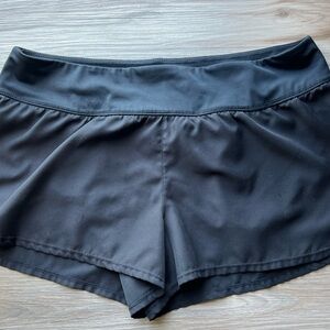 Nike Black Athletic Shorts with Inner Lining, Womens sz Large